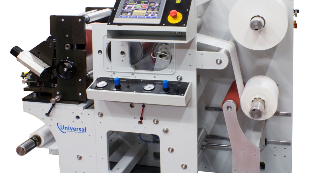 Universal Converting Equipment's new hot melt coating equipment features high-speed web handling from X6 slitters Universal Converting Equipment's new hot melt coating equipment features high-speed web handling from X6 slitters