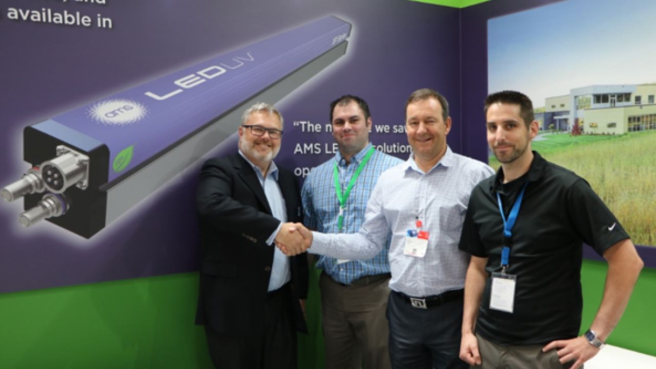 The contract for the AMS LED system for IML Labels was concluded at drupa 2016 The contract for the AMS LED system for IML Labels was concluded at drupa 2016