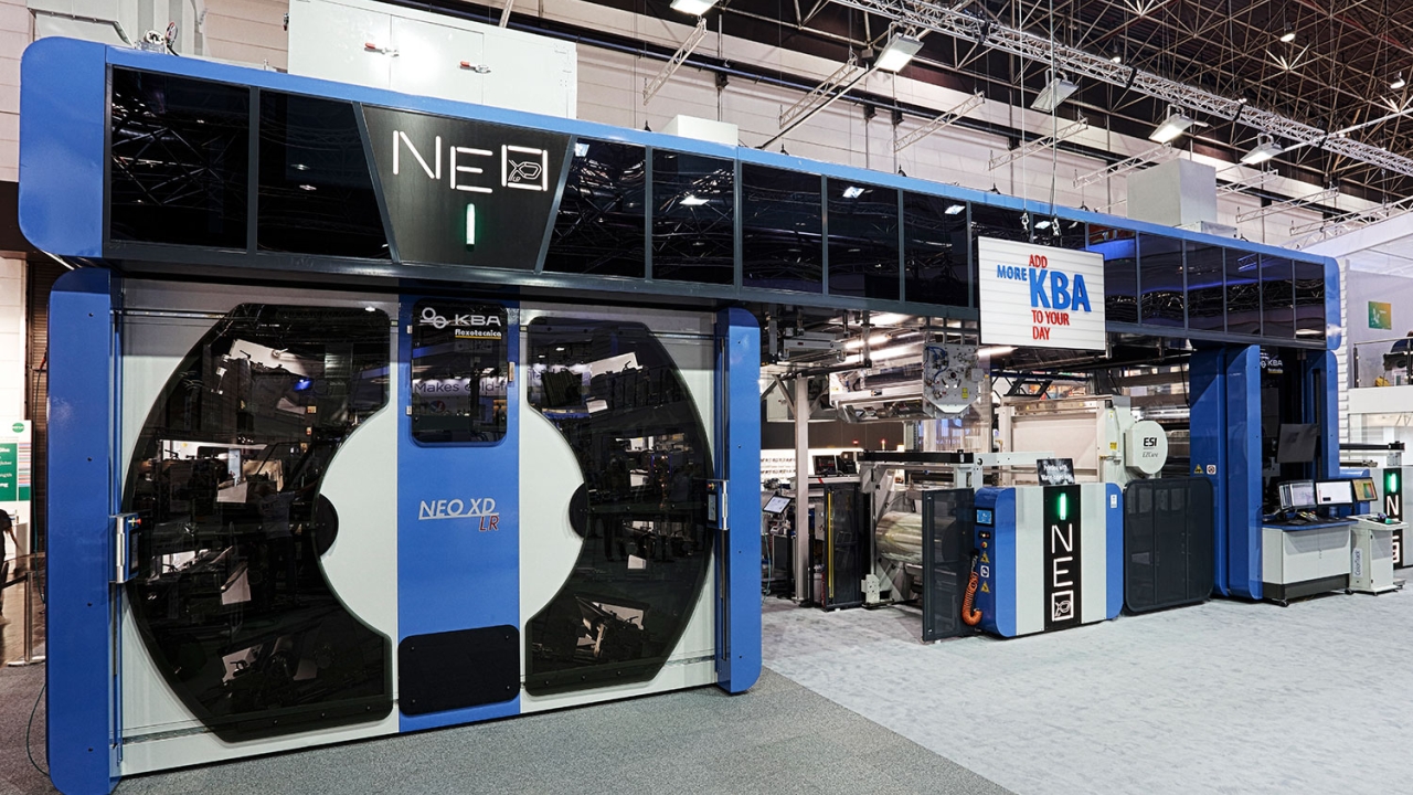 KBA-Flexotecnica Neo XD LR is available in up to 12 colors