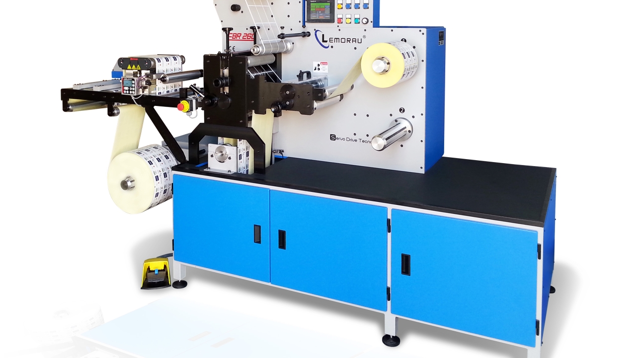 EBR+ is a finishing machine that runs rotary and semi-rotary at speeds 120m/min (rotary) and 40m/min (semi-rotary)