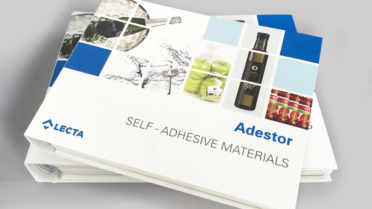 Lecta introduces new Adestor catalog of self adhesive labels 