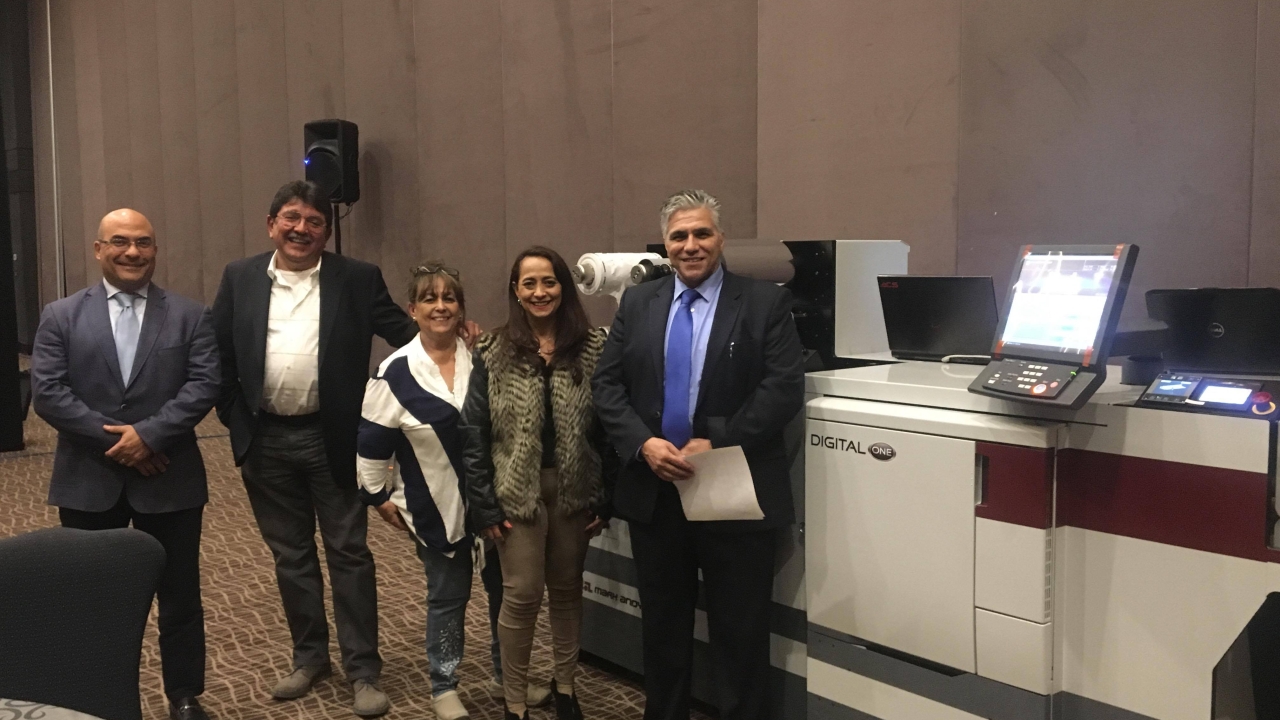 Color Digital is one of three Mexican companies to have bought a Mark Andy Digital One Color Digital is one of three Mexican companies to have bought a Mark Andy Digital One