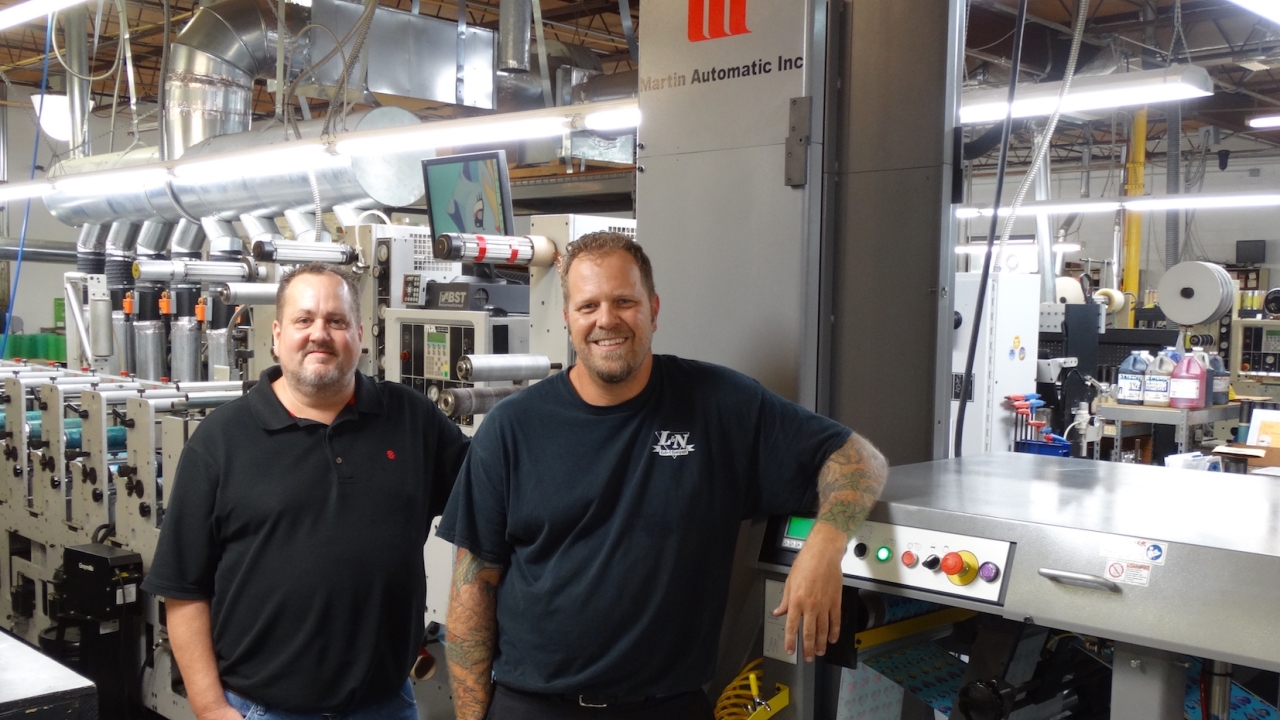L&N has dedicated a 10in (280mm), 8-color Mark Andy 2200 flexo line press to production of decorared bandages