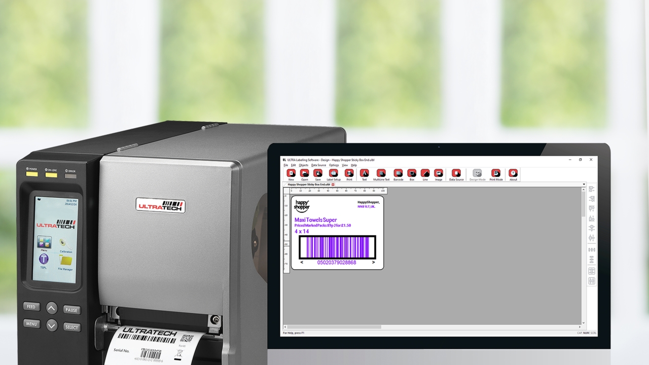 Ultralabel is compatible with Ultratech printers, and others from a range of suppliers Ultralabel is compatible with Ultratech printers, and others from a range of suppliers