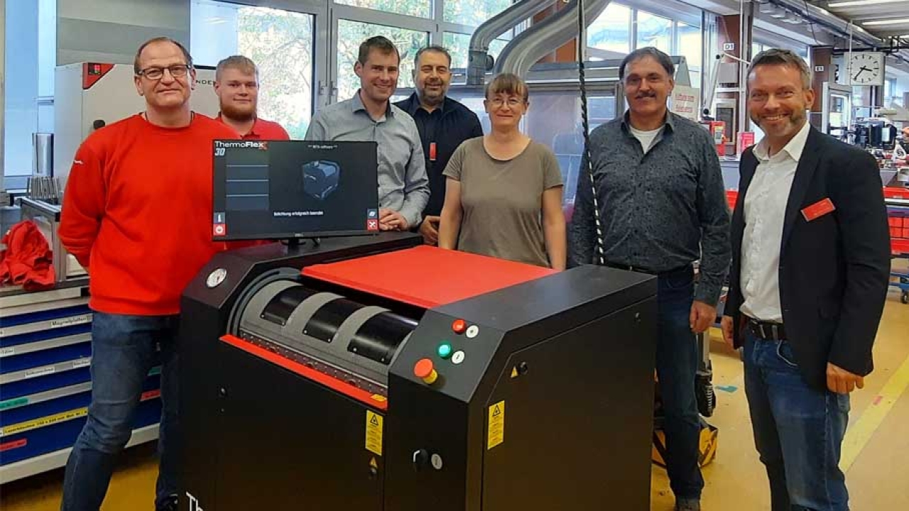 Dehn has digitalized the imaging process with the installation of an XSYS ThermoFlexX 30 to produce pad printing plates