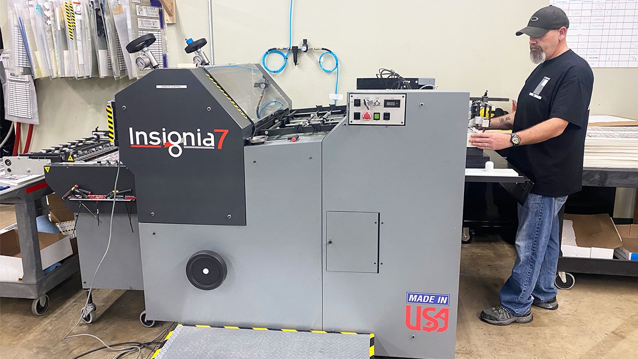 Arizona-based Art Advertising has updated its die-cutting capabilities with the recent installation of the Insignia7 
