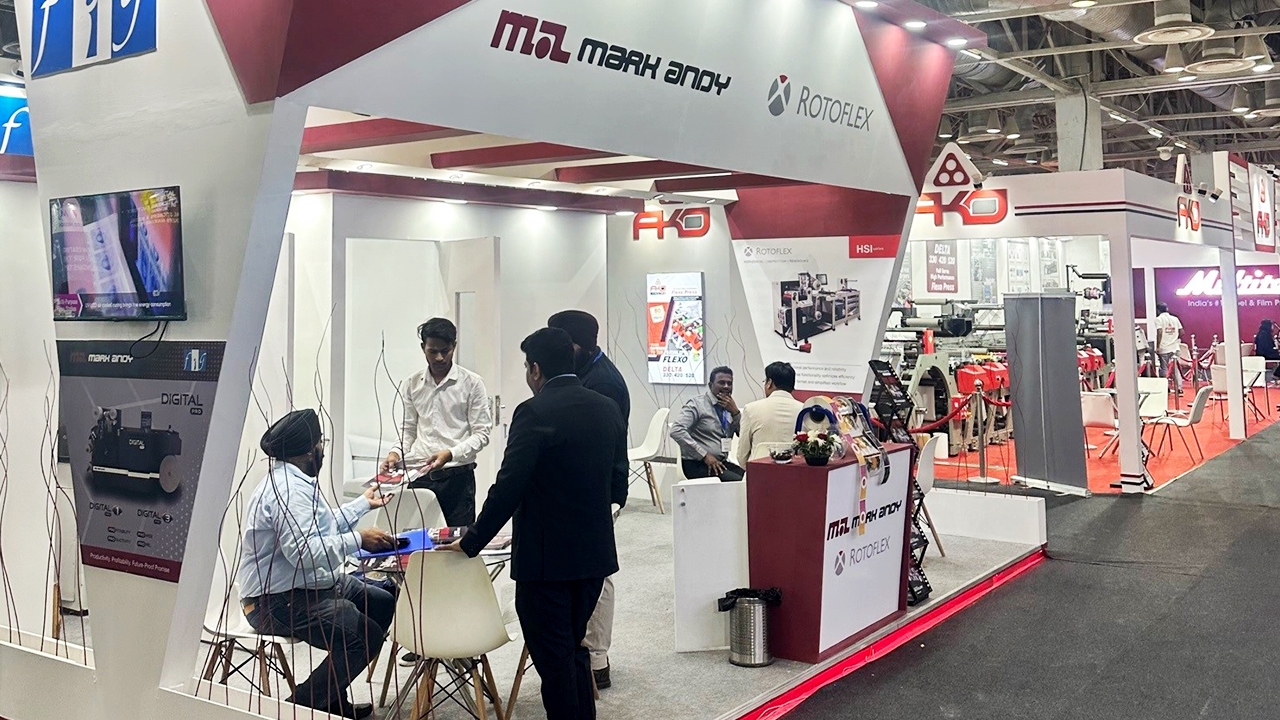 Flexo Image Graphics, a distributor of Mark Andy and Rotoflex in India and selected neighboring countries, was among more than 250 exhibitors of the Labelexpo India 2022
