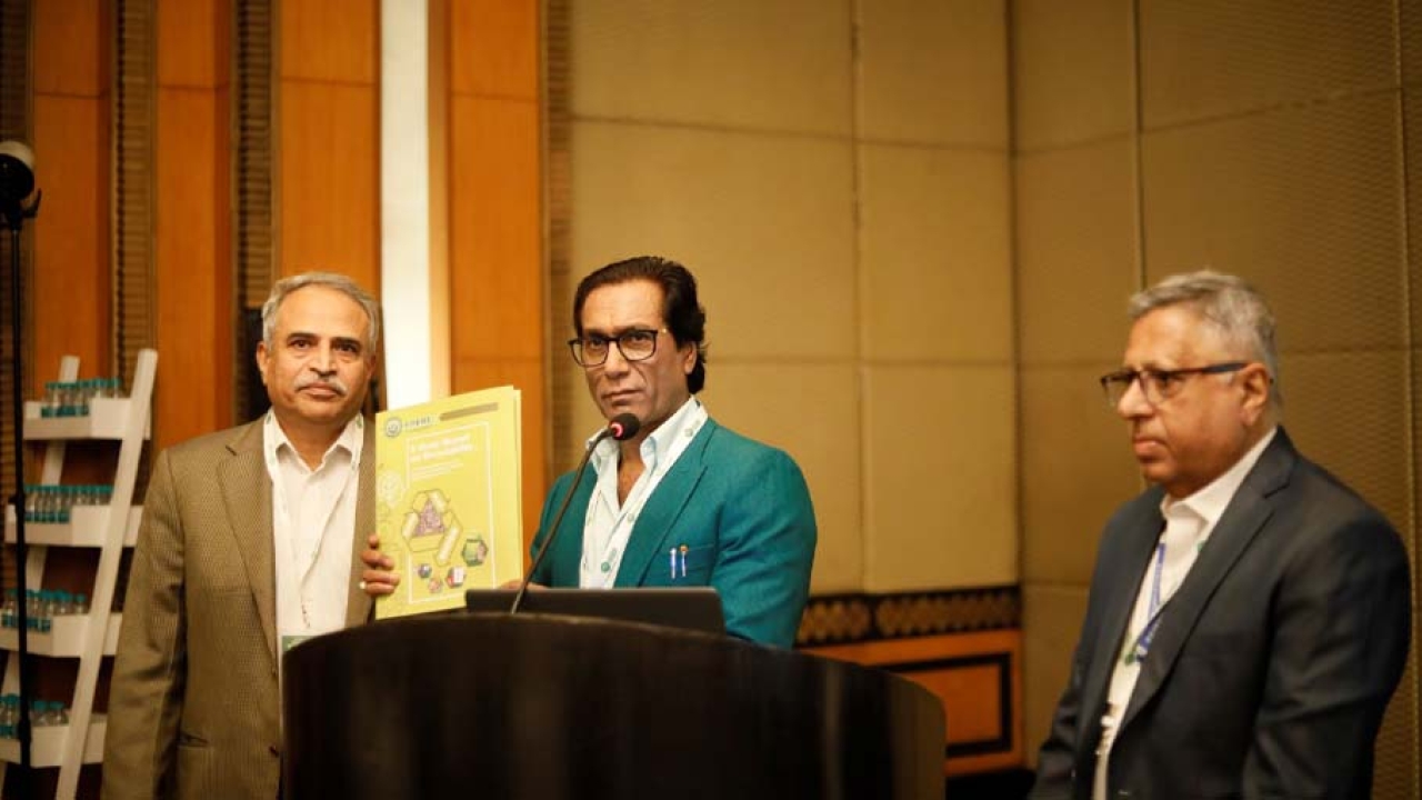 UFlex chairman and managing director Ashok Chaturvedi has released a report on Recyclability Of Multi-layer Mixed Plastic (MLP) waste at an event organized and hosted by Plastic Packaging Research and Development Centre (PPRDC)