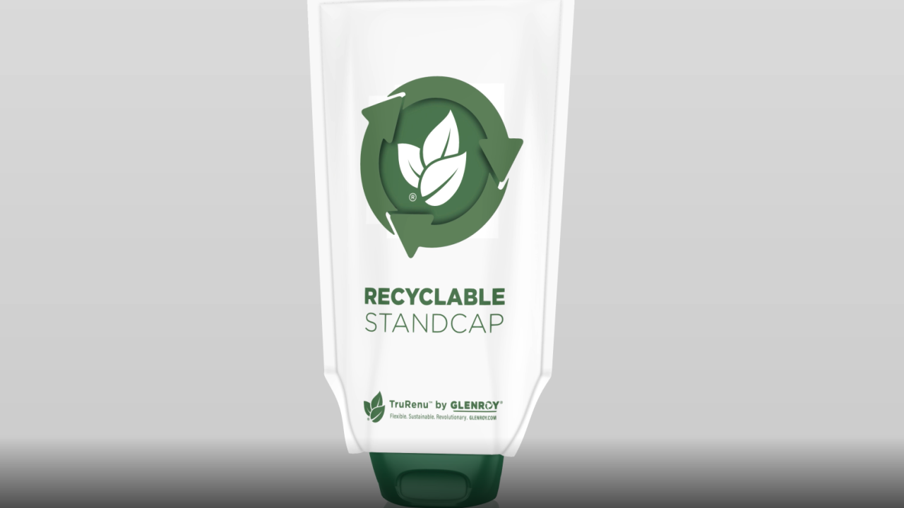 Glenroy’s recyclable Standcap meets Critical Guidance from the APR