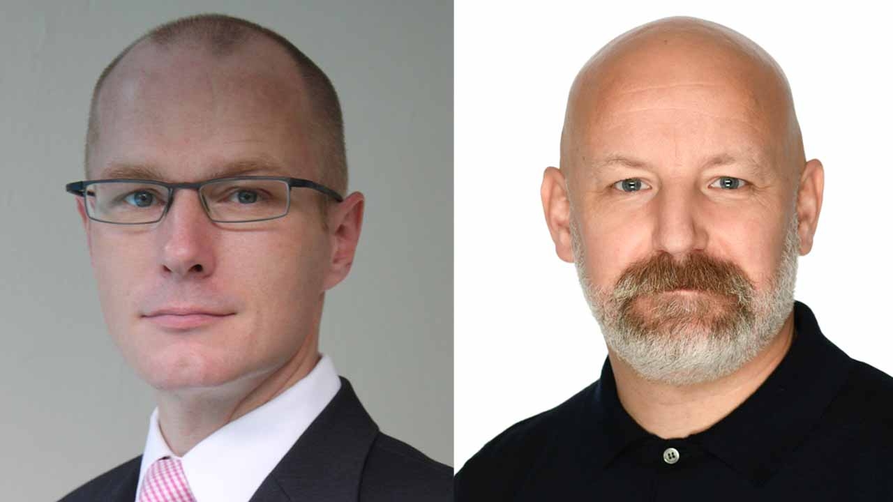 (L-R) Joerg Kullwitz, project manager, Optimised Flexographic Print and  Andy Yarrow, regional commercial director for the Asia Pacific Region (APR)