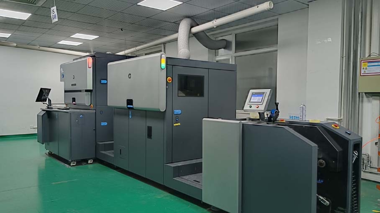 HP Indigo 6K digital press at OSPWH