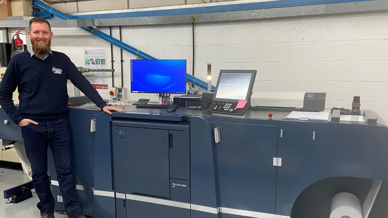 UK label printer expands capabilities with new digital toner press