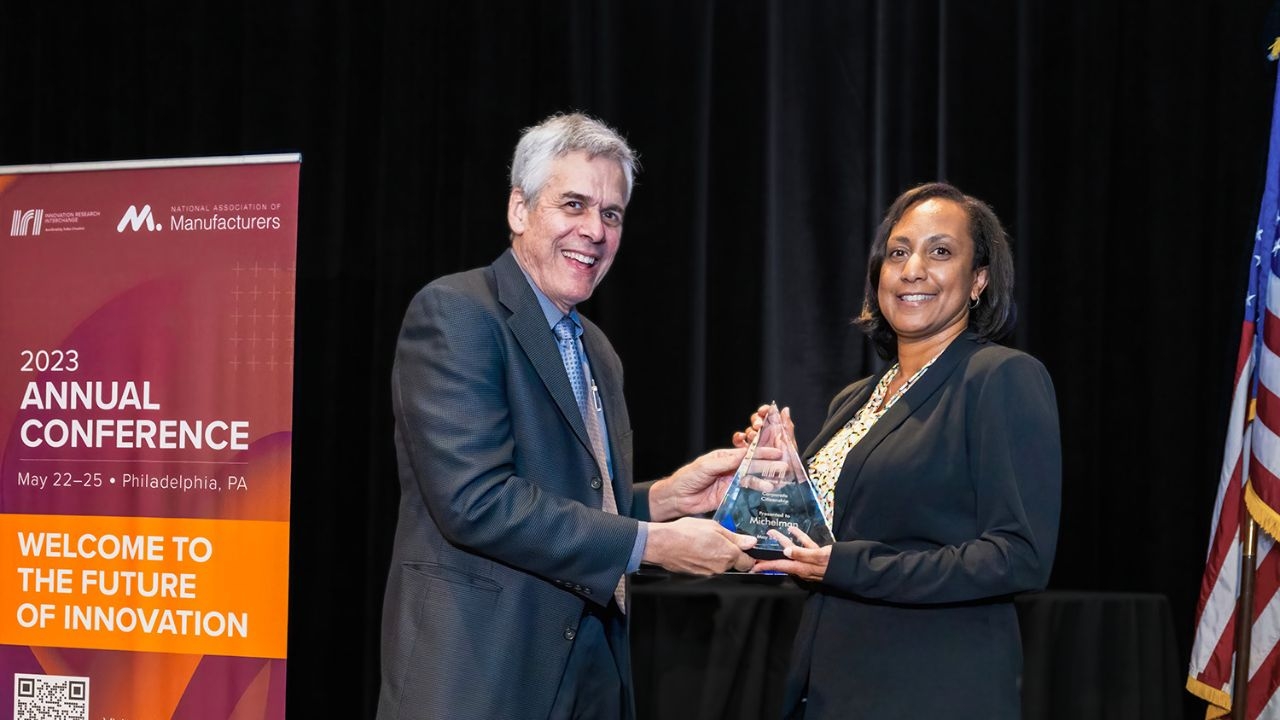 Michelman wins IRI Corporate Citizenship Award