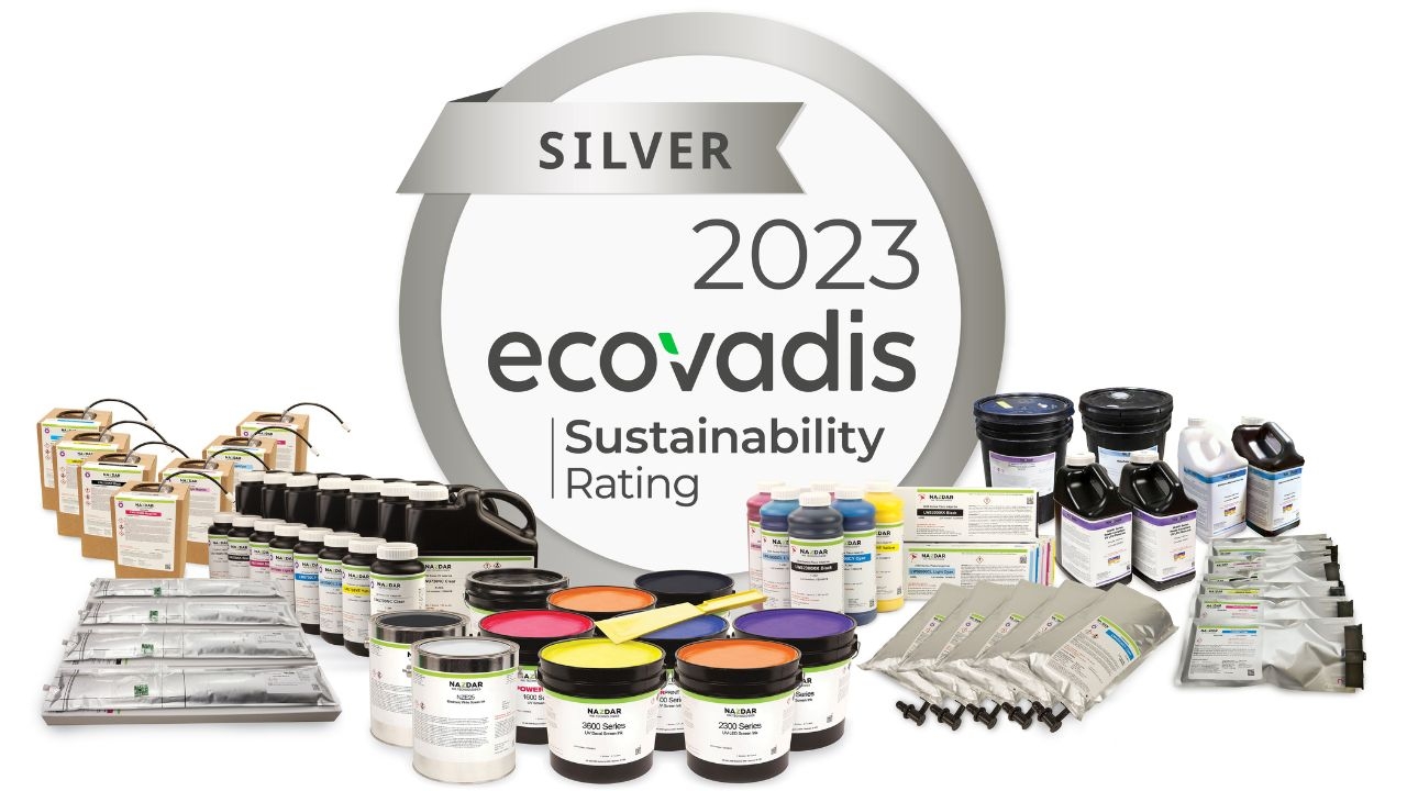 Nazdar wins silver EcoVadis medal for sustainability