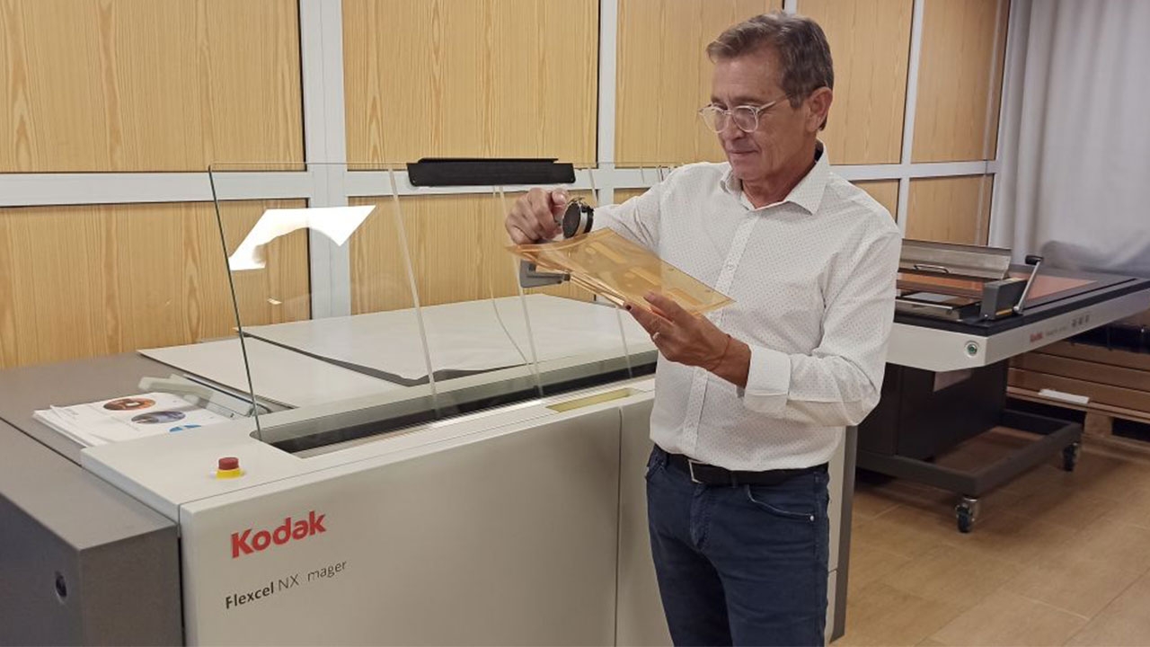 Adhesivos Orcajada sees success with Kodak Flexcel NX plates