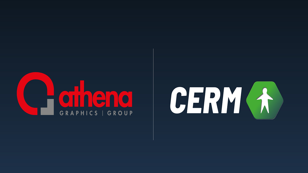 Athena and Cerm logos side by side
