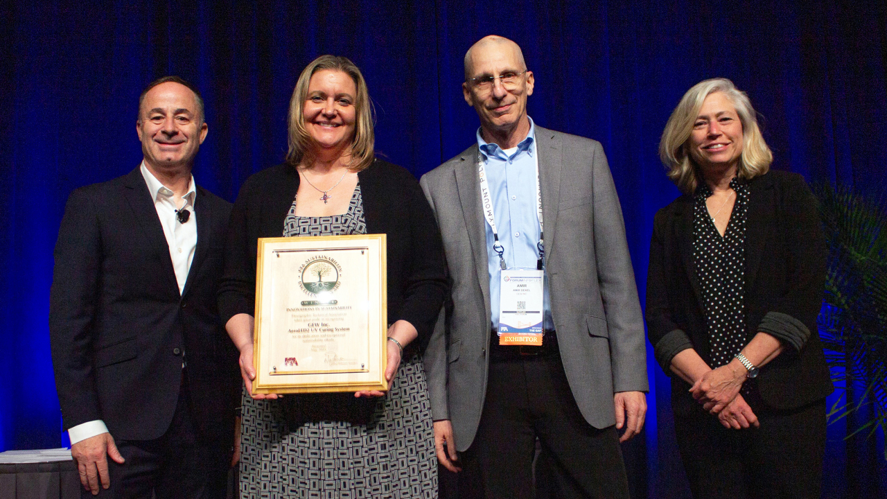 L-R: Nathan Ridenour (FTA), Jennifer Heathcote (GEW), Amir Dekel (GEW) and Laura Wright (FTA).