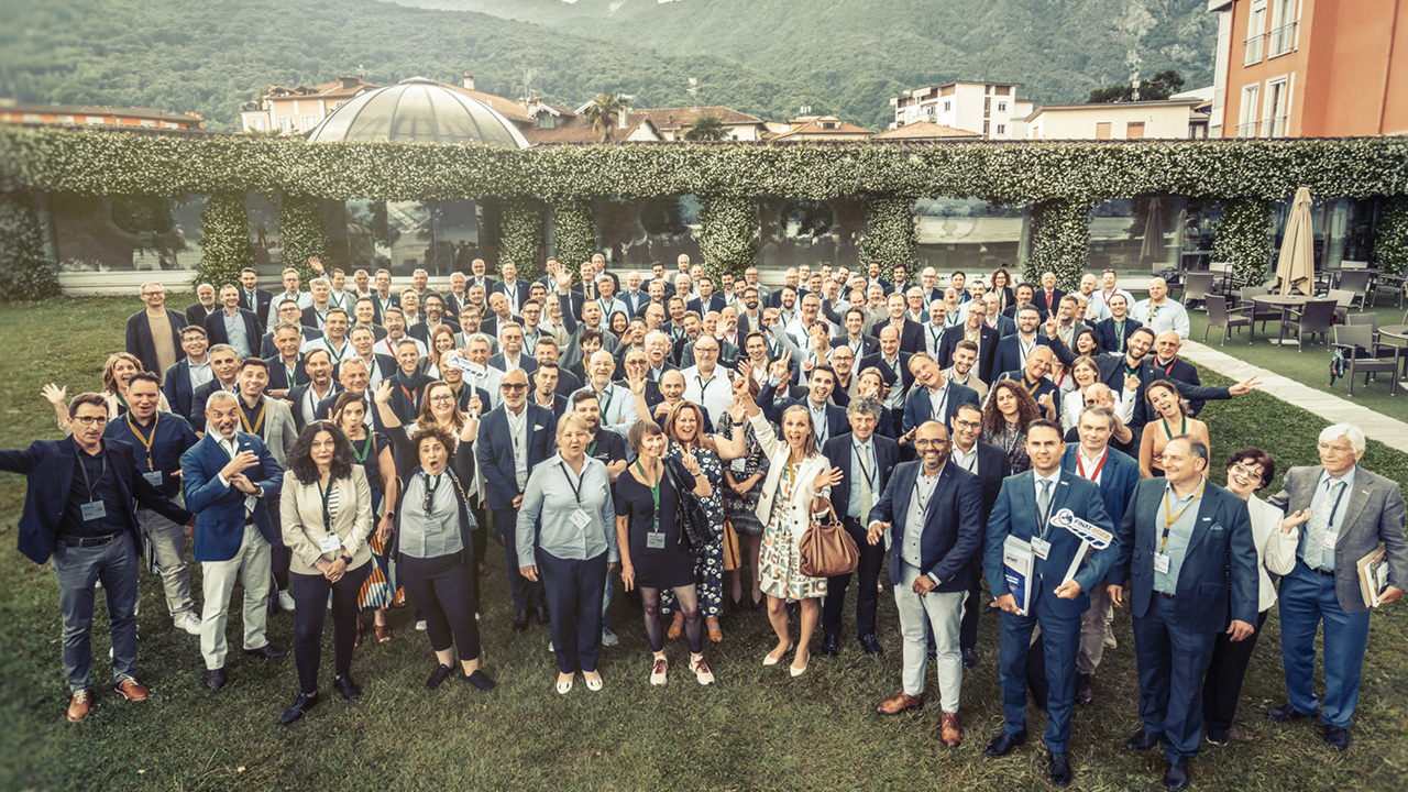 Attendees at Finat's ELF