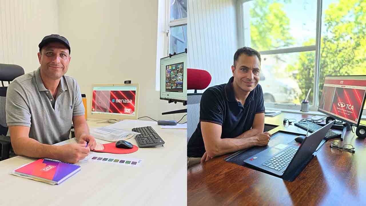 L-R: Alejandro Szpektor and Gabriel Szpektor are managing partners of Argentine converter Open Pack