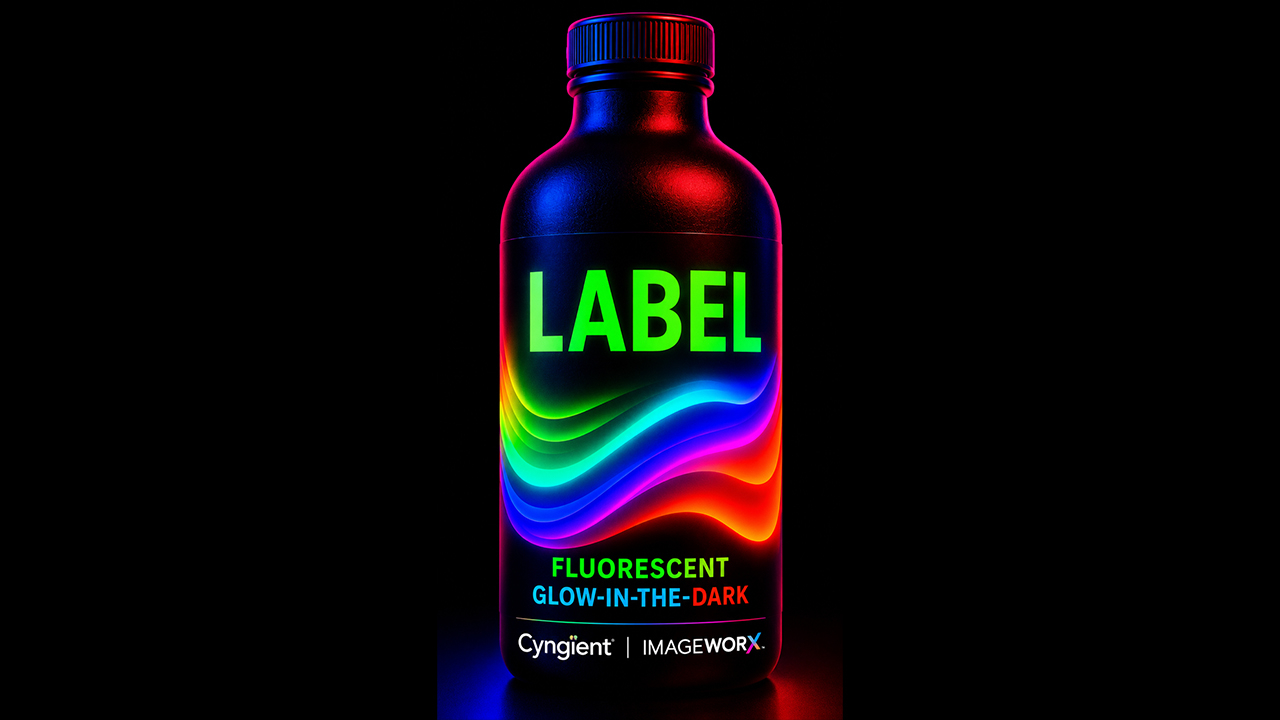 glow-in-the-dark label