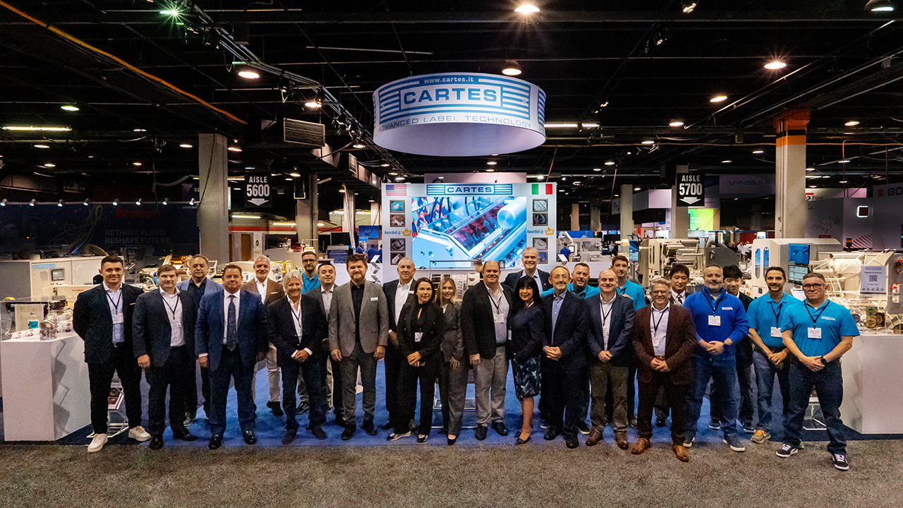 Cartes team at the booth