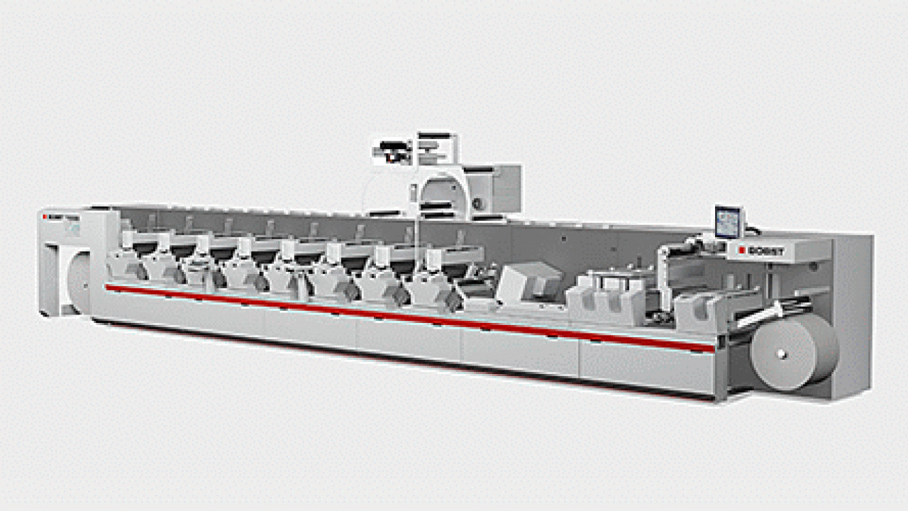 Bobst M4 printing press for labels & flexible packaging