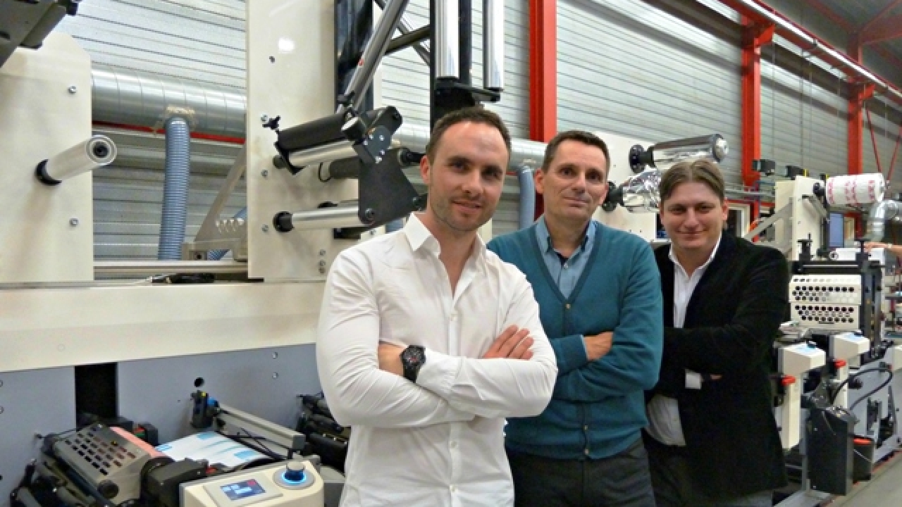 Pictured (from left): Sira OOD technical director Stefan Vasilev, MPS area sales manager Arnaud Fleuren and Vasil Hristov of ISM