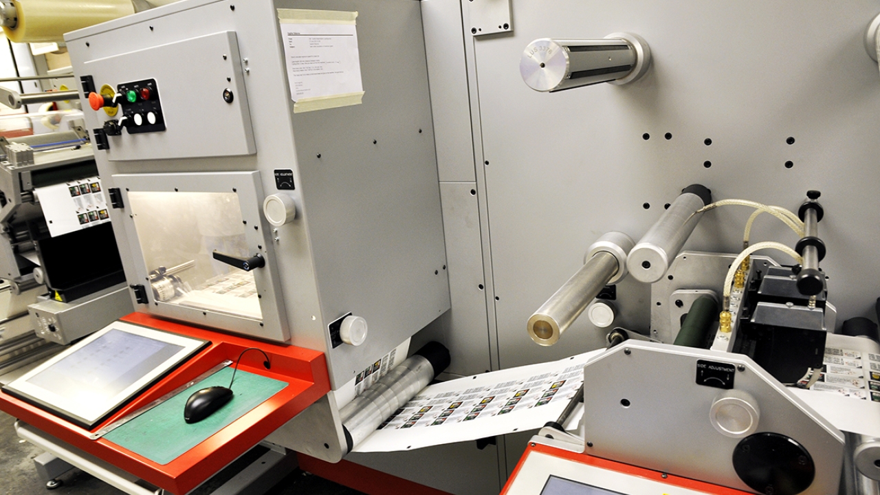 The specification of the GM laser cutter was commissioned by CS Labels