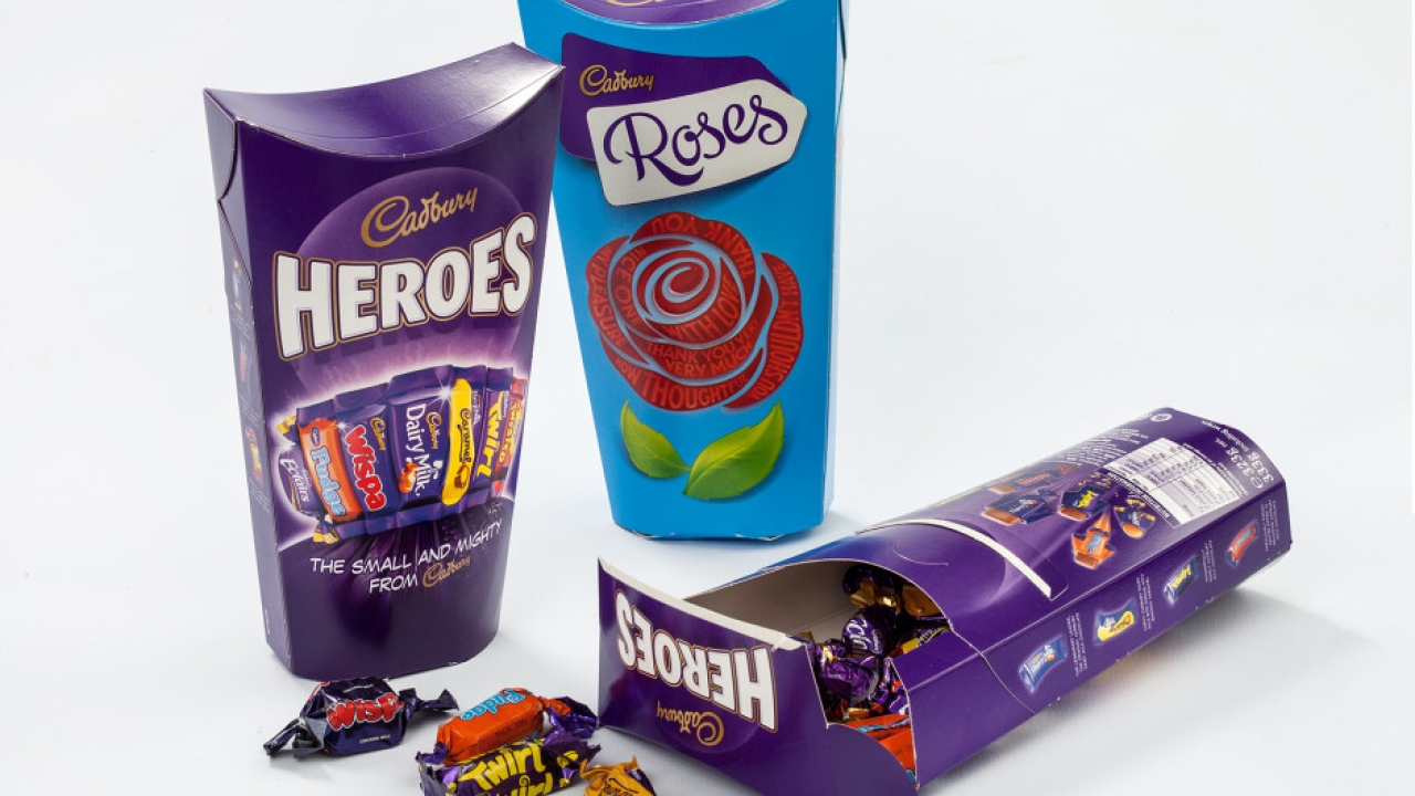 Cadbury Heroes & Roses is a finalist in the Confectionery category of the 2015 Pro Carton ECMA Award program Cadbury Heroes & Roses is a finalist in the Confectionery category of the 2015 Pro Carton ECMA Award program