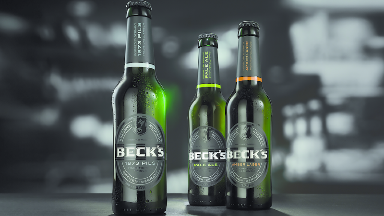 Anheuser-Busch InBev, the world’s largest brewing group, has introduced three new premium Beck’s beers requiring a unique appearance Anheuser-Busch InBev, the world’s largest brewing group, has introduced three new premium Beck’s beers requiring a unique appearance