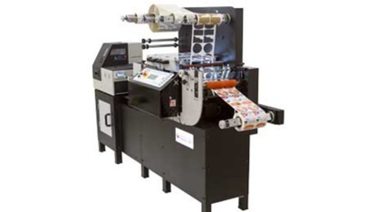 In rotary mode, the DLP-2000 can convert continuous label stock at up to 140ft/min In rotary mode, the DLP-2000 can convert continuous label stock at up to 140ft/min