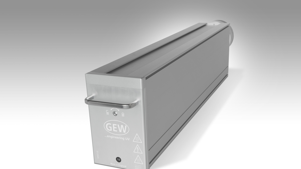 GEW was the only UV supplier of the three considered for the upgrade that was able to offer one single lamp for the overall width