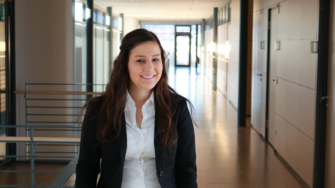 Anncharlott Michel graduated from Baden-Wuerttemberg Cooperative State University (DHBW) in 2015 with a degree in business administration