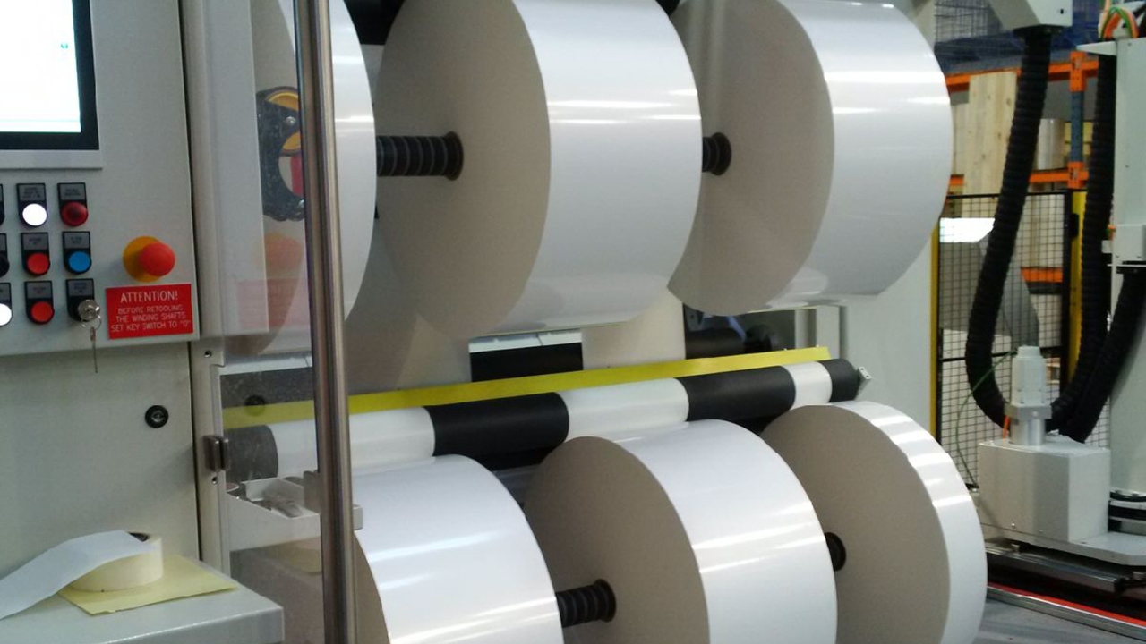 The investment follows the installation of a slitting machine at the company’s headquarters in Filderstadt, Germany The investment follows the installation of a slitting machine at the company’s headquarters in Filderstadt, Germany