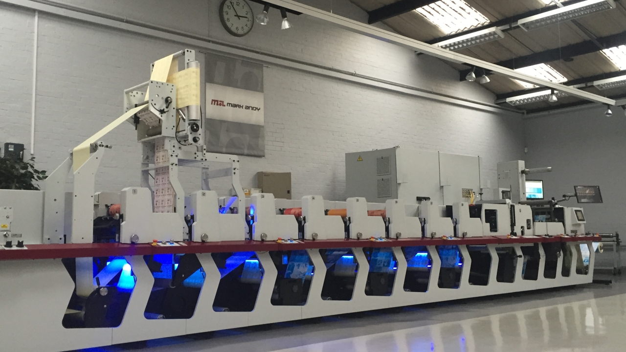 The selected P4 is equipped with Mark Andy’s ProLED UV LED curing system; Inline Label has been a full UV plant since it was founded