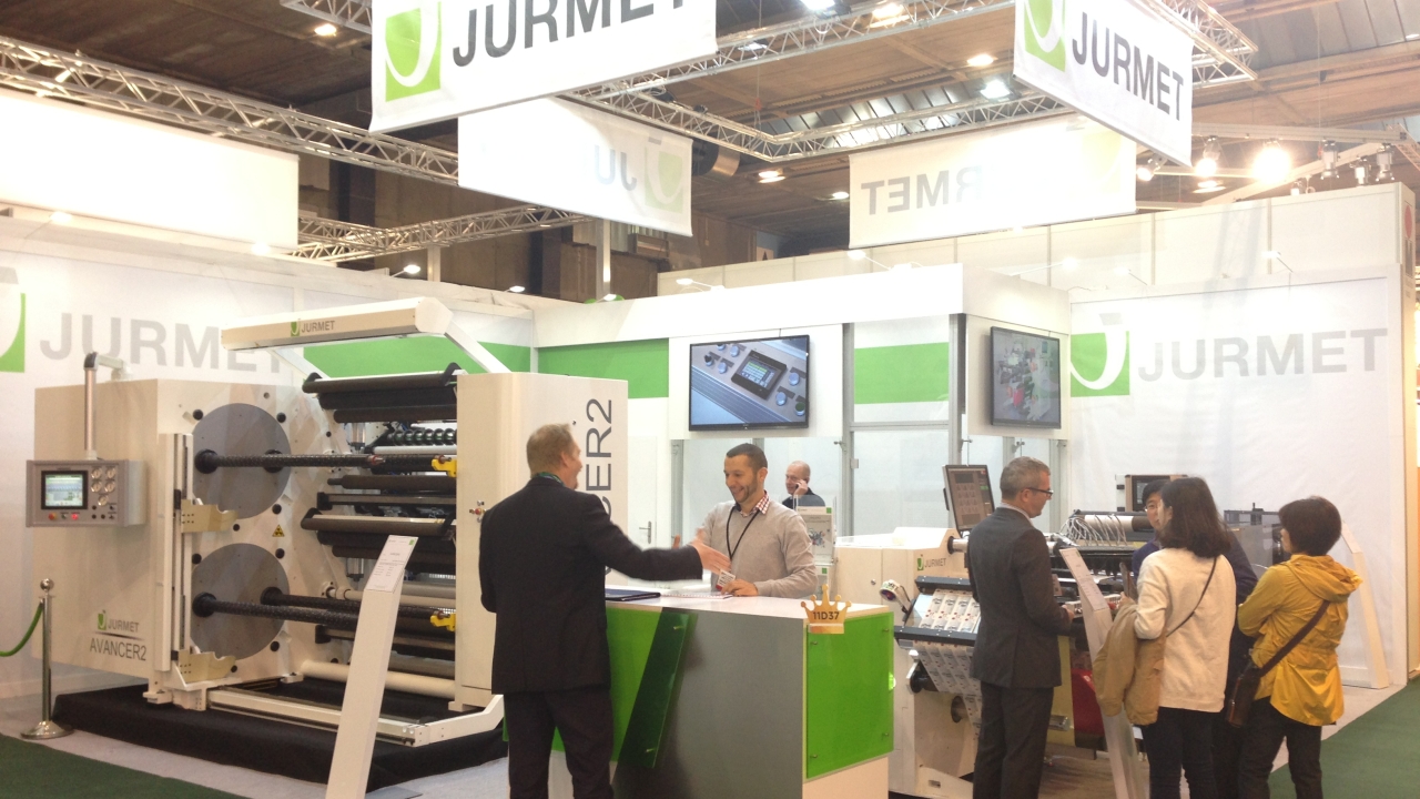 Jurmet has exhibited at Labelexpo Europe six times previously and said the 2015 show was, ‘certainly the best for us in terms of generated sales leads, new distributors gained and direct sales’