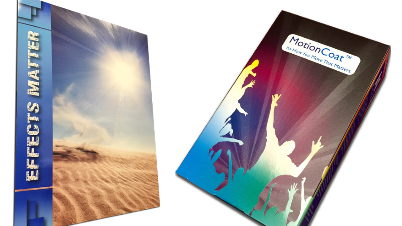 It is said MotionCoat provides converters, designers and brand owners the opportunity to implement a variety of eye-popping design elements into printing and packaging without the investment of specialized software or capital investments