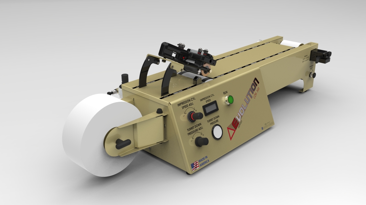 Print Proof Solutions shows table-top flexo proofer Print Proof Solutions shows table-top flexo proofer
