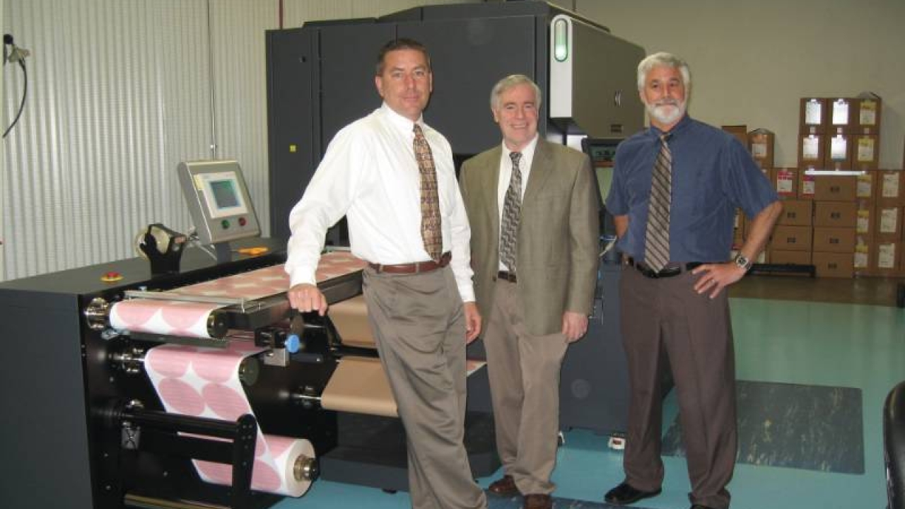 Randy Duhaime with brothers John and Dave Dion