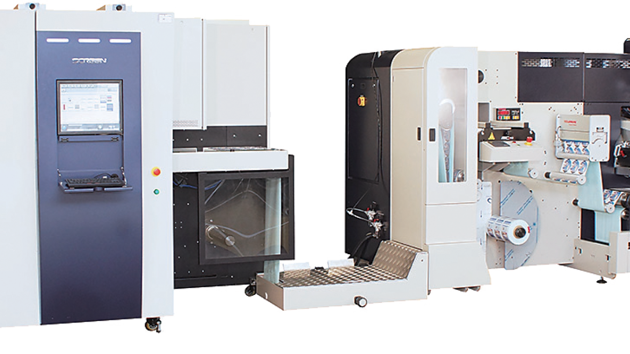 Screen Europe unveils latest Truepress Jet L350UV inkjet label press