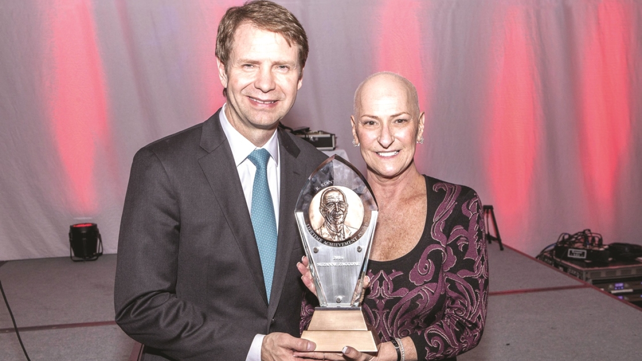 The R. Stanton Avery Lifetime Achievement Award, sponsored by Avery Dennison, will be made to an industry luminary who has worked in the label sector for a minimum of 25 years and made a significant contribution to the sector The R. Stanton Avery Lifetime Achievement Award, sponsored by Avery Dennison, will be made to an industry luminary who has worked in the label sector for a minimum of 25 years and made a significant contribution to the sector