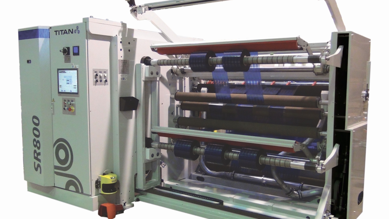 The SR800 was selected over other brands as the staff at TC Transcontinental Packaging have prior experience with Titan slitter rewinders The SR800 was selected over other brands as the staff at TC Transcontinental Packaging have prior experience with Titan slitter rewinders