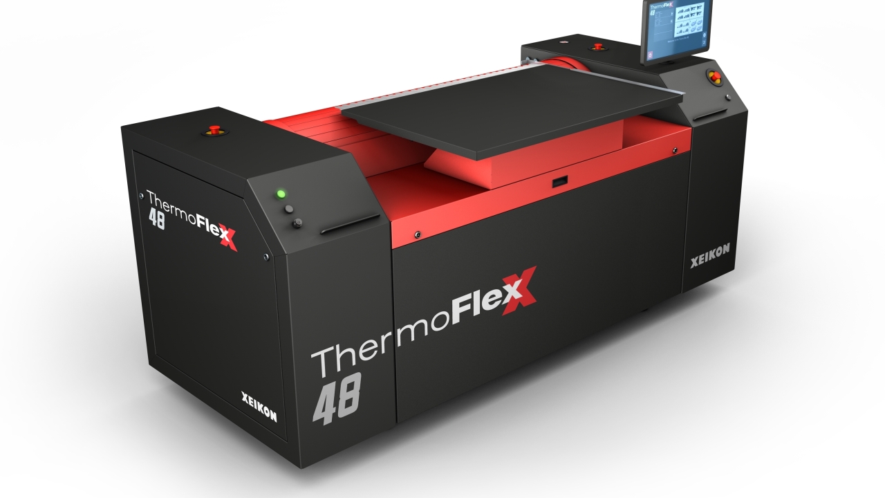 ThermoFlexX shows continuous digital flexo plate imaging ThermoFlexX shows continuous digital flexo plate imaging