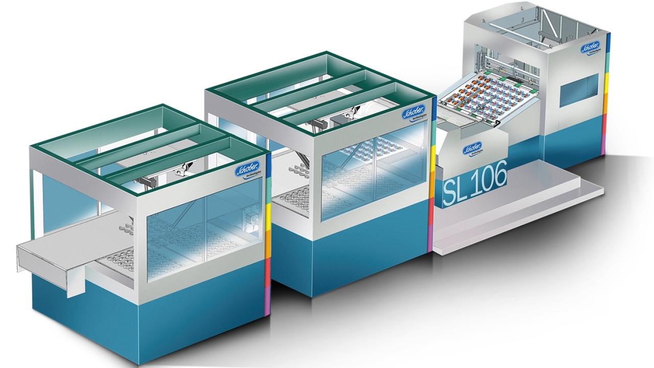 Schober has redesigned its SL106 Sheetline rotary sheet-fed converting line