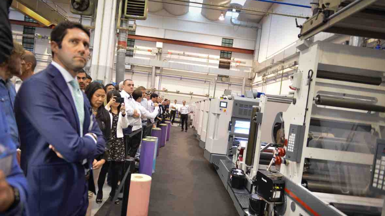 Omet Varyflex Offset sleeve press Omet Varyflex Offset sleeve press