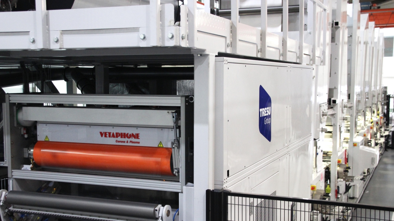 Vetaphone has fitted a VE1C unit to Tresu’s new Concept flexo line at the company’s demo center in Denmark