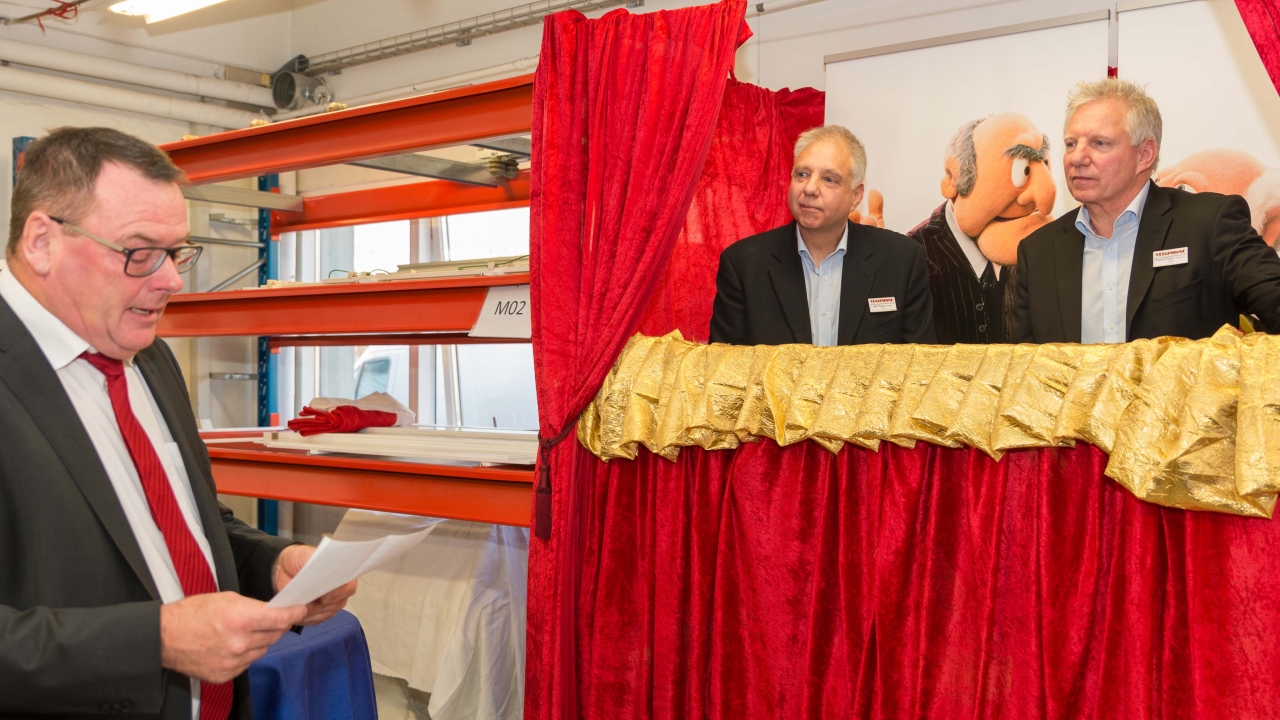 The party was themed around The Muppets, with Jan and Frank affectionately known in the office as the characters Waldorf and Statler The party was themed around The Muppets, with Jan and Frank affectionately known in the office as the characters Waldorf and Statler
