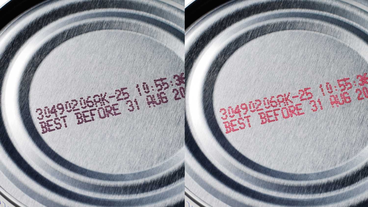 Codes produced with these new inks are designed to provide a noticeable color change from dark red to light red when exposed to heat and moisture during the retort process Codes produced with these new inks are designed to provide a noticeable color change from dark red to light red when exposed to heat and moisture during the retort process