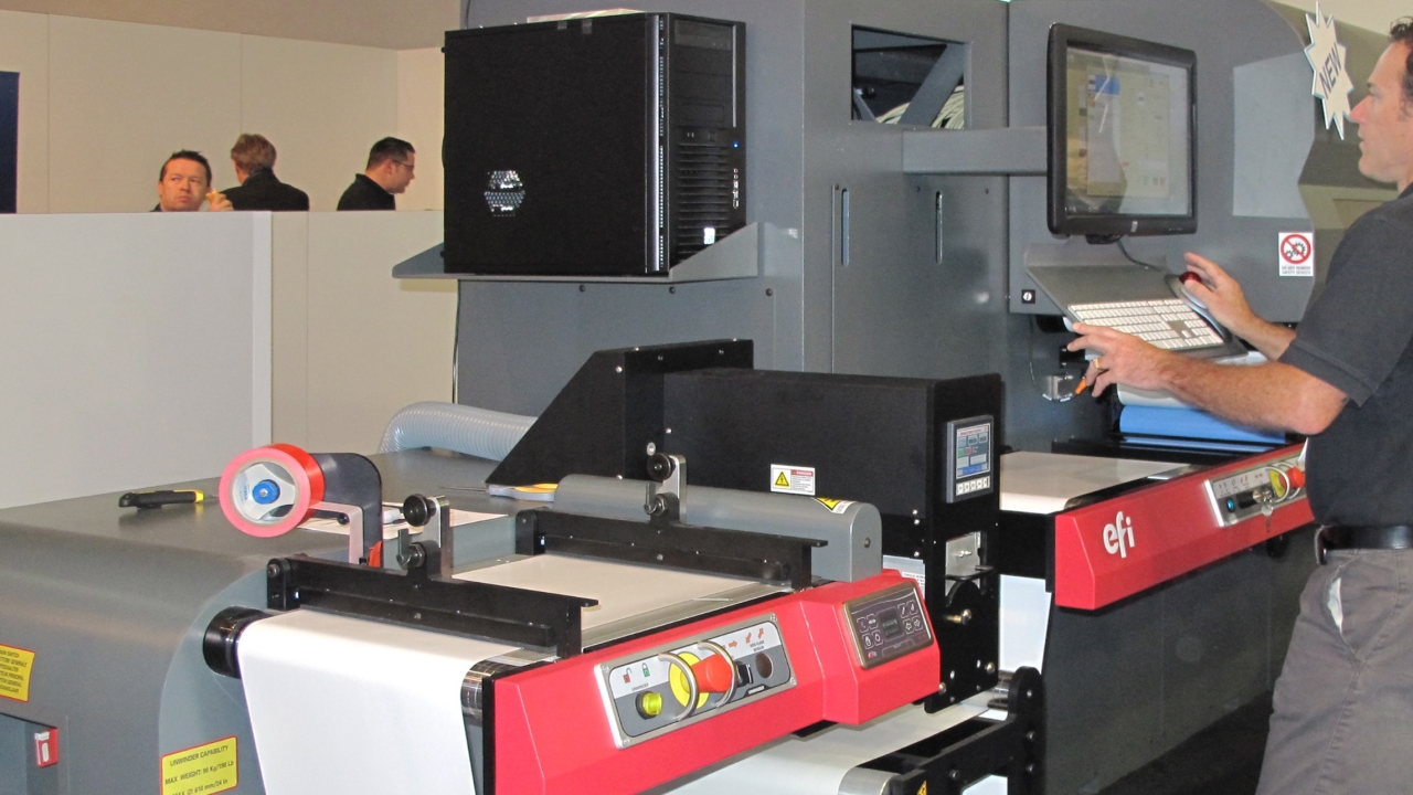 From letterpress to EFI inkjet From letterpress to EFI inkjet