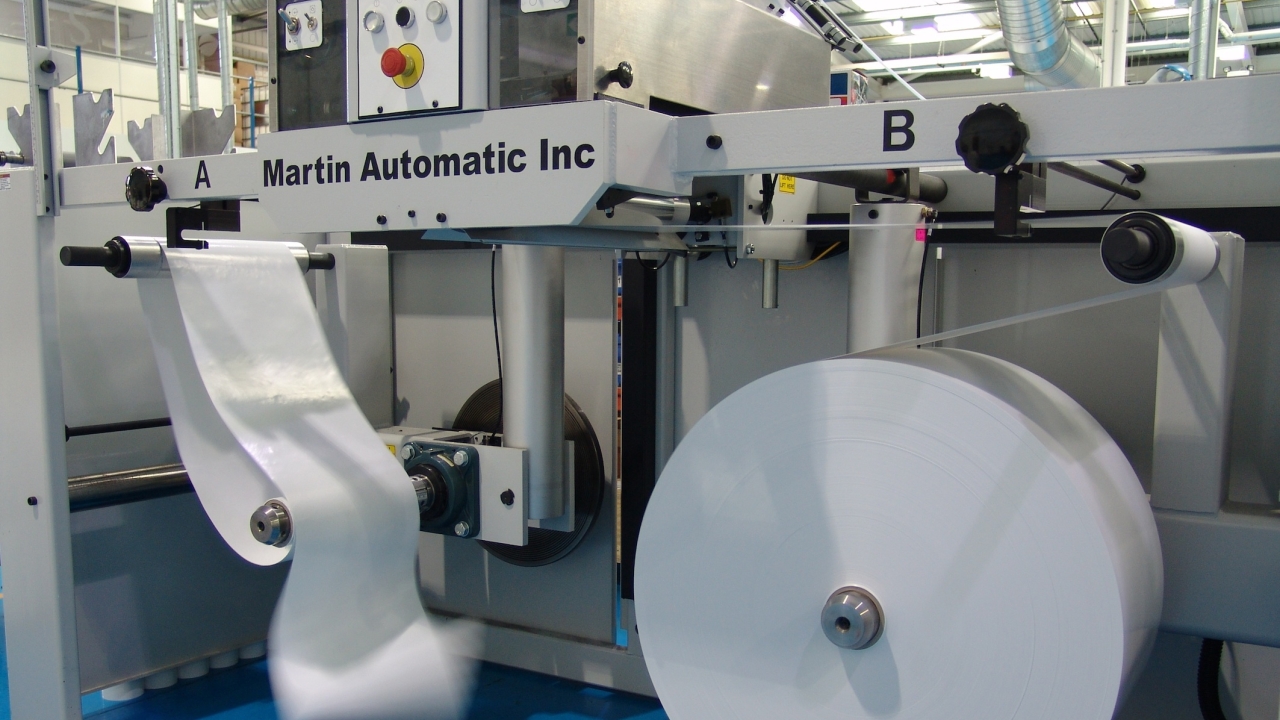 Automated web handling cuts waste